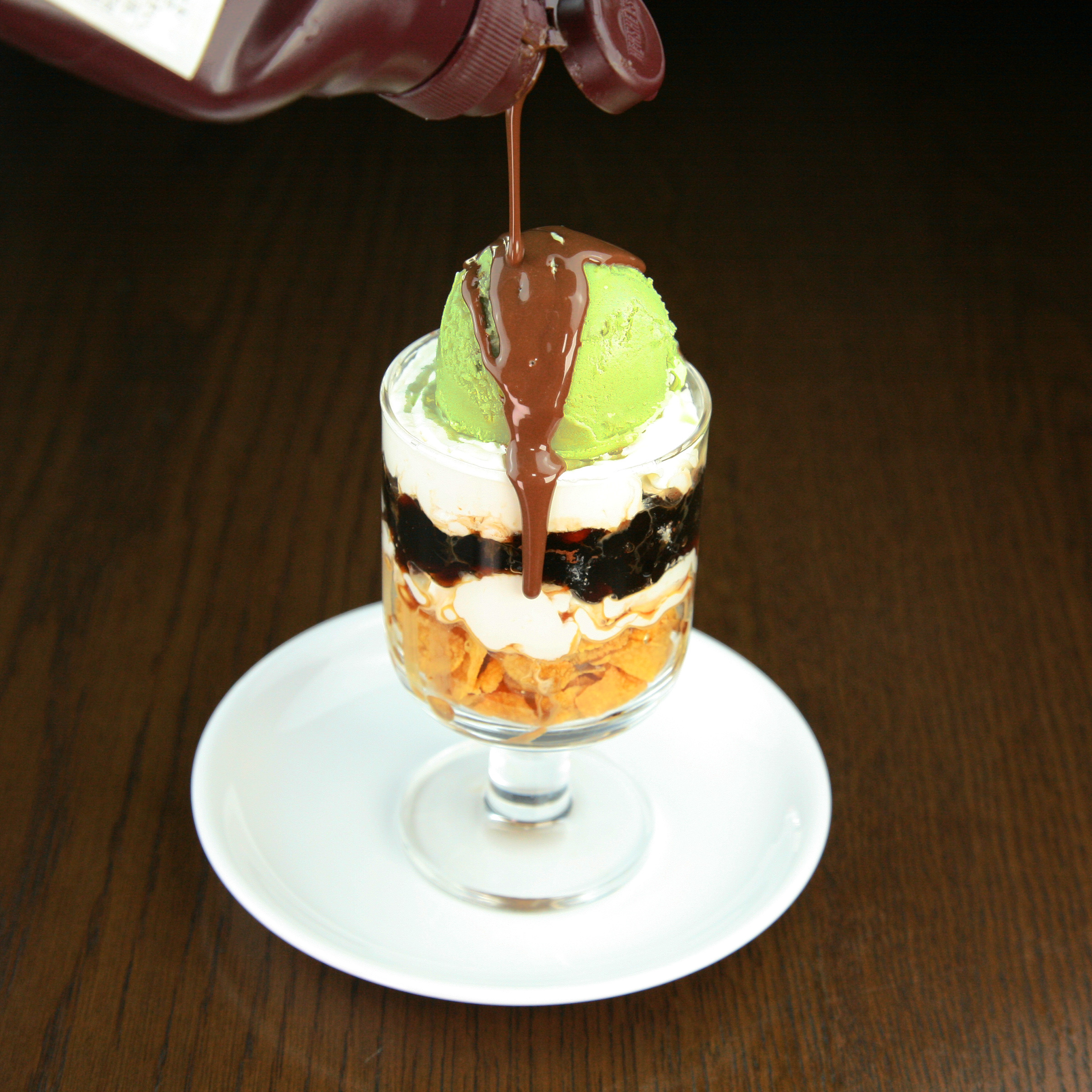 ”ティラミス抹茶パフェ”